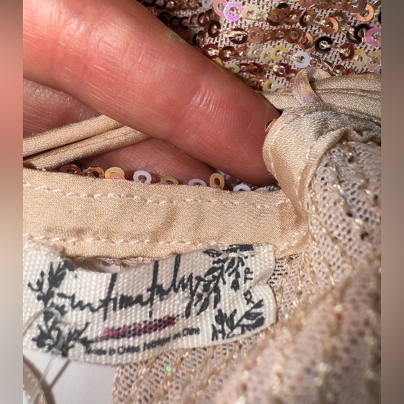 NEW Free People- Intimately Free People Rise & Shine Embellished Slip | Size XS - Picture 6 of 6